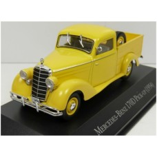 MAGLX86 - 1/43 MERCEDES-BENZ 170D YELLOW 1954 UNFORGETABLE CARS - ARGENTINA