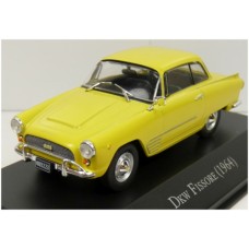 MAGLX93 - 1/43 DKW FISSORE YELLOW 1964 UNFORGETABLE CARS - ARGENTINA