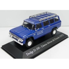 MAGLXS12 - 1/43 DODGE D200 (1972) LINEAS AEREAS DEL ESTADO ARGENTIA SERVICE VEHICLES