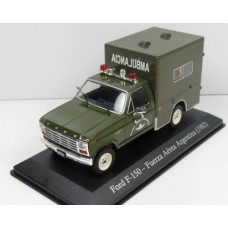 MAGLXS13 - 1/43 FORD F-150 (1982) FUERZA AEREA ARGENTINA ARGENTIA SERVICE VEHICLES