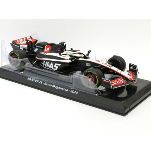 MAGMX100 - 1/24 HAAS VF-23 KEVIN MAGNUSSEN 2023 F1 - BLISTER PACKAGING MAGMX100 - 1/24 HAAS VF-23 KEVIN MAGNUSSEN 2023 F1 - BLISTER PACKAGING