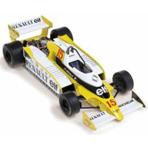 MAGMX39 - 1/24 RENAULT RS10 - JEAN PIERE JABOUILLE - 1979 F1 - BLISTER PACKAGING SQUASH/BROKEN