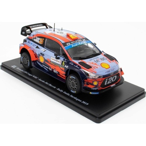 MAGNC504 - 1/24 HYUNDAI I20 WRC SORDO/DEL BARRIO NO.6 RALLY ITALIA SARDEGNA 2019