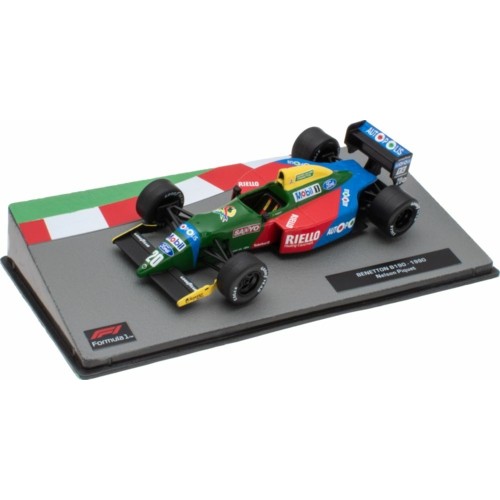 MAGNS076 - 1/43 BENETTON B190  N.PIQUET 1990 - F1 COLLECTION (IN CASE)