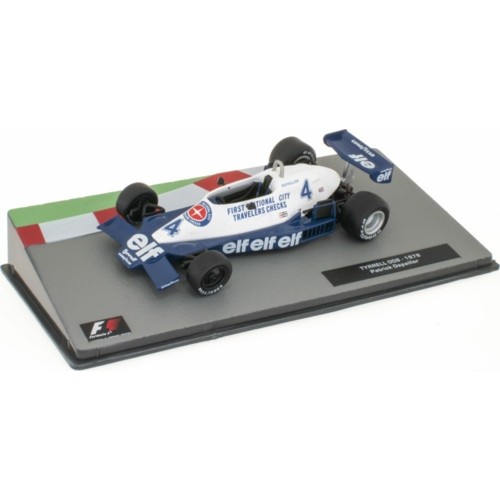 MAGNS104 - 1/43 TYRRELL 008 P.DEPALLER 1978 - F1 COLLECTION (IN CASE)