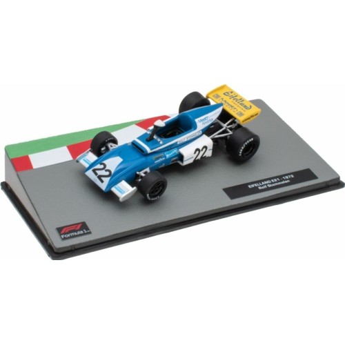 MAGNS117 -1/43 EIFELLAND E21 1972 - ROLF STOMMELEN CASED - F1 COLLECTION