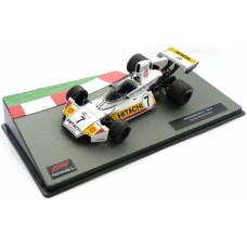 MAGNS146 - 1/43 BRABHAM BT44 HITACHI 1974 REUTEMANN - F1 COLLECTION - CASED