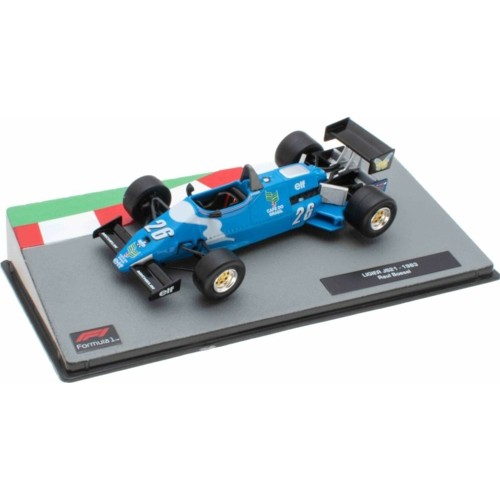 MAGNS147 - 1/43 LIGIER JS21 1983 - RAUL BOESEL CASED - F1 COLLECTION