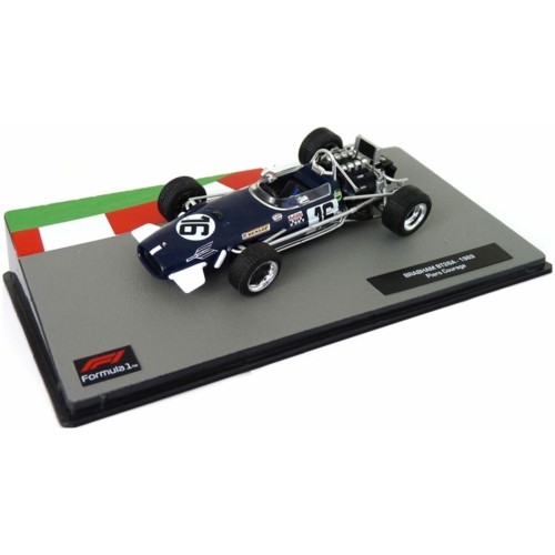 MAGNS158 - 1/43 BRABHAM BT26A - 1969 PIERS COURAGE - F1 COLLECTION, CASED