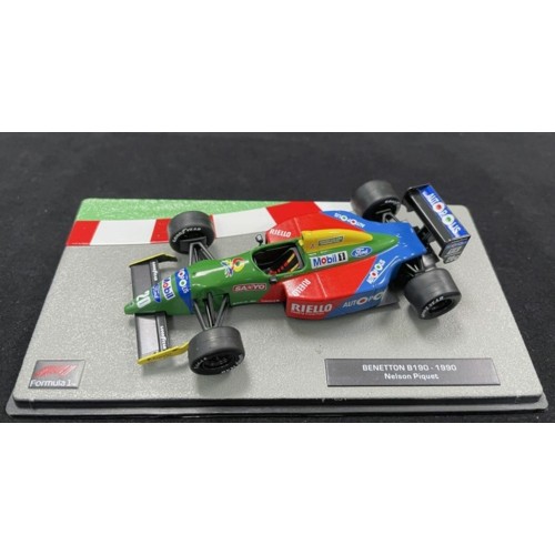 MAGNV065 - 1/43 BENETTON B190 #20 NELSON PIQUET 1990 F1 COLLECTION (CASED)