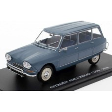 MAGNX24 - 1/24 CITROEN AMI 6 BREAK CLUB 1968 BLUE - EUROPEAN VINTAGE CARS - CASED