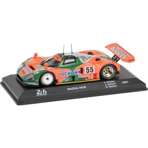 MAGPA11 - 1/43 MAZDA 787B NO.55 1991 WEIDER HERBERT GACHOT - LE MANS COLLECTION