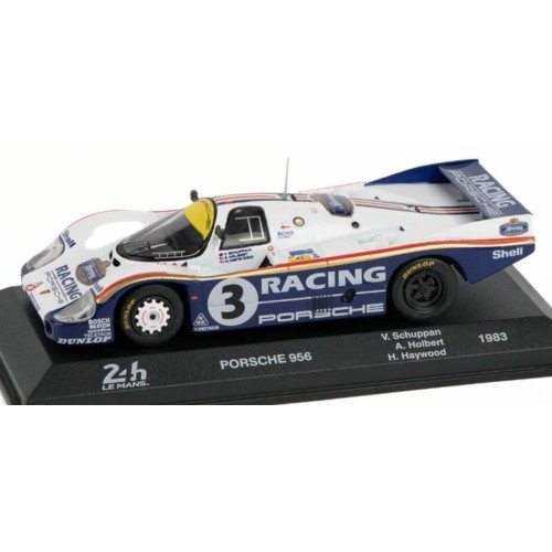 MAGPA21 - 1/43 PORSCHE 956 1983 NO.3 SCHUPPAN HOLBERT HAYWOOD LE MANS COLLECTION - CASED