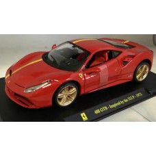 MAGPFG8 - 1/24 FERRARI 488 GTB RED - INSPIRED BY 1972 312P - SUPERCAR COLLECTION GIFT