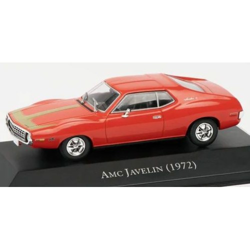 MAGPP12 - 1/43 AMC JAVELIN - RED (1972) - AMERICAN CAR COLLECTION