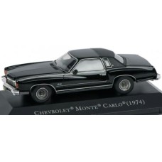 MAGPP26 - 1/43 CHEVROLET MONTE CARLO BLACK (1974) - AMERICAN CAR COLLECTION