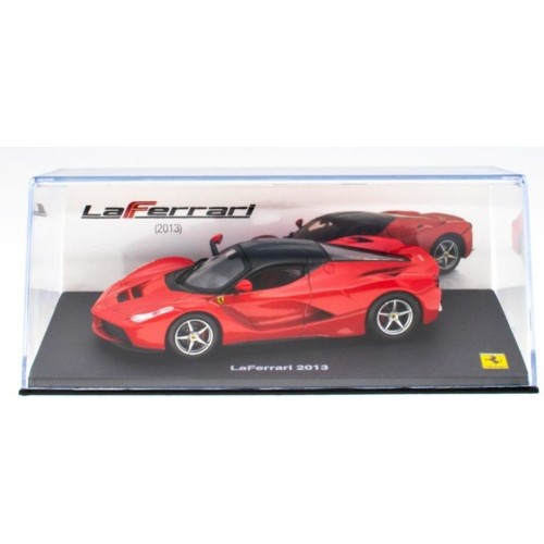 MAGPQ02 - 1/43 FERRARI LAFERRARI 2013 - RED - FERRARI COLLECTION WITH CASE