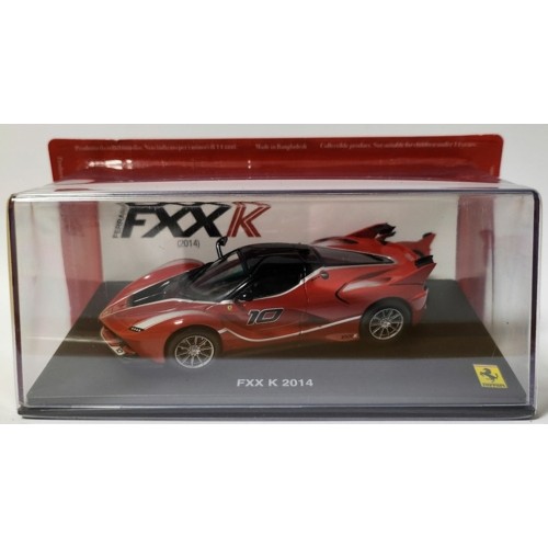 MAGPQ03 - 1/43 FERRARI FXX K 2014 - RED NO.10 - FERRARI COLLECTION WITH CASE