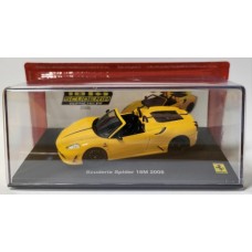 MAGPQ04 - 1/43 FERRARI SCUDERIA SPIDER 16M 2008 - YELLOW - FERRARI COLLECTION WITH CASE