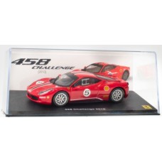 MAGPQ16 - 1/43 FERRARI 458 CHALLENGE 2010 - RED NO.5 - FERRARI COLLECTION WITH CASE
