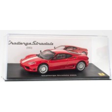 MAGPQ30 - 1/43 FERRARI CHALLENGE STRADALE 2003 RED/STRIPE - FERRARI COLLECTION WITH CASE