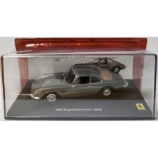 MAGPQ71 - 1/43 FERRARI 400 SUPERAMERICA 1962 - SILVER - FERRARI COLLECTION WITH CASE