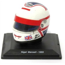 MAGPV07 - 1/5 NIGEL MANSELL - 1989 FERRARI F1 HELMET COLLECTION