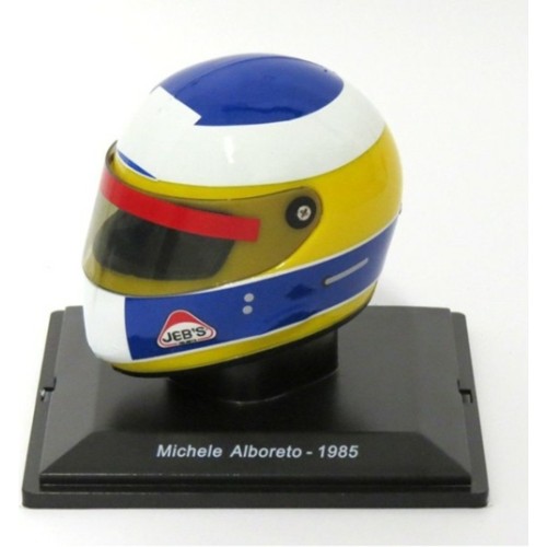 MAGPV09 - 1/5 MICHELE ALBORETO NO.27 FERRARI 156/85 F1 1985 HELMET