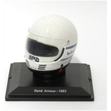 MAGPV14 - 1/5 RENE ARNOUX NO.28 SCUDERIA FERRARI 126C3 F1 1983 HELMET