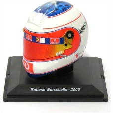 MAGPV15 - 1/5 RUBENS BARRICHELLO - 2003 FERRARI F1 HELMET COLLECTION
