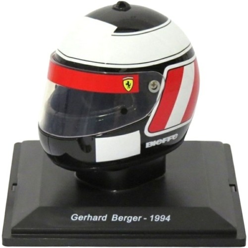 MAGPV17 - 1/5 GERHARD BERGER - 1994 FERRARI F1 HELMET COLLECTION - CASED