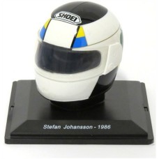 MAGPV20 - 1/5 STEFAN JOHANSSON NO.28 FERRARI F1/86 F1 1986 HELMET