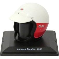 MAGPV22 - 1/5 LORENZO BANDINI - 1967 FERRARI F1 HELMET COLLECTION - CASED