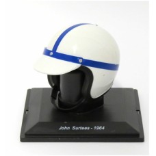 MAGPV26 - 1/5 JOHN SURTEES - 1964 - FERRARI F1 HELMET COLLECTION - CASED