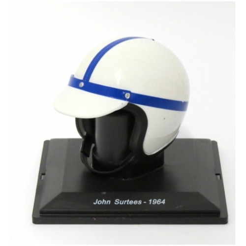 MAGPV26 - 1/5 JOHN SURTEES - 1964 - FERRARI F1 HELMET COLLECTION - CASED
