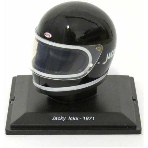 MAGPV27 - 1/5 JACKY ICKX - 1971 - FERRARI F1 HELMET COLLECTION - CASED