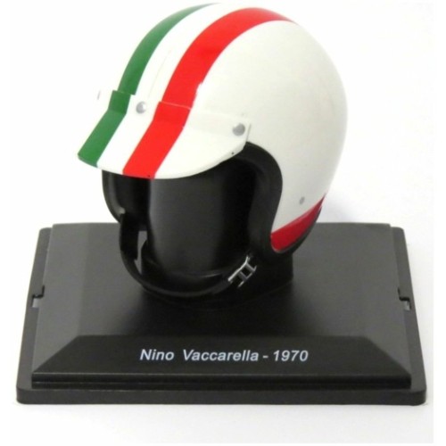 MAGPV67 - 1/5 NINO VACCARELLA - 1970 - FERRARI F1 HELMET COLLECTION - CASED
