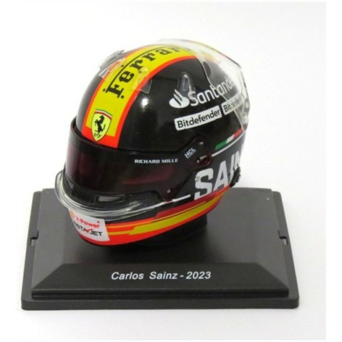 MAGPV83 - 1/5 CARLOS SAINZ - 2023 GRAN PREMIO D'ITALIA FERRARI F1 HELMET COLLECTION