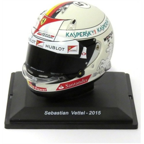 MAGPV96 - 1/5 SEBASTIAN VETTEL - 2015 FERRARI F1 HELMET COLLECTION