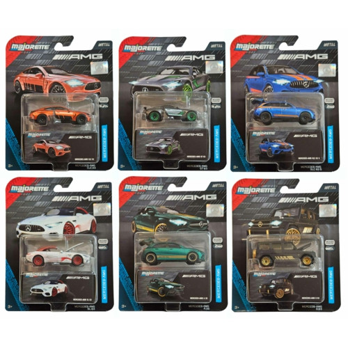 X24 MERCEDES-AMG DELUXE CARS, 6-ASST. X24 MERCEDES-AMG DELUXE CARS, 6-ASST.