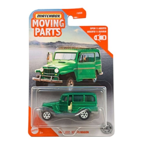 MATFWD28-FWD35 - 1/64 MOVING PARTS 1962 WILLYS JEEP WAGON