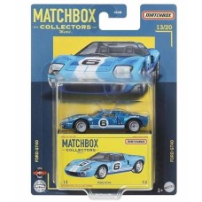 MATGBJ48-HFL91 - MATCHBOX COLLECTORS FORD GT40 NO.6 BLUE 13/20