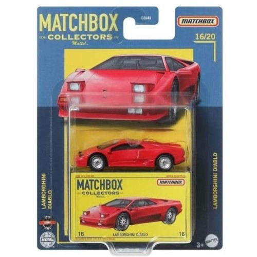 MATGBJ48-HFL95 - MATCHBOX COLLECTORS LAMBORGHINI DIABLO 16/20