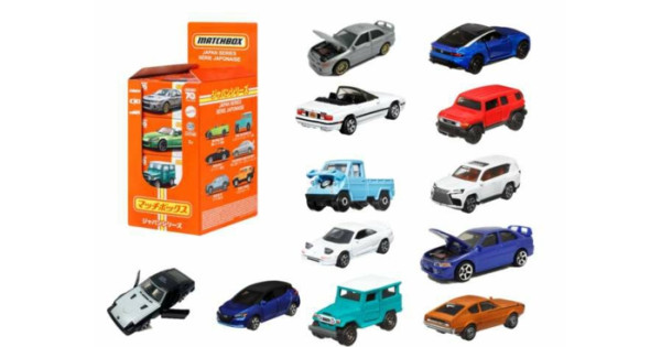 MATHFF78-979E - X12 MATCHBOX 1/64 BEST OF JAPAN ASSORTMENT WITH