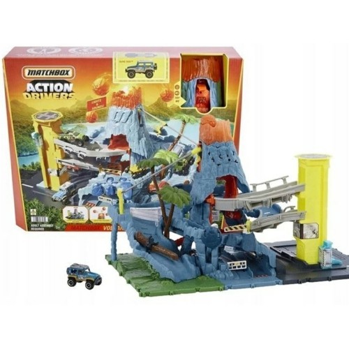 MATHHT06 - MATCHBOX ACTION DRIVERS VOLCANO ESCAPE PLAYSET