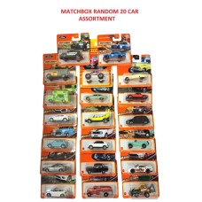 MATRANDOM20 - MATCHBOX SET OF 20 RANDOM ASSORTMENT
