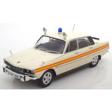 MCG18045 - 1/18 ROVER 3500 V8 RHD 1974, METROPOLITAN POLICE, CREME/RED/YELLOW