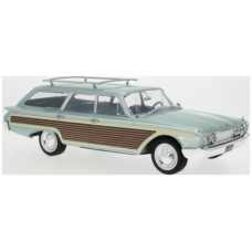 MCG18049 - 1/18 FORD LTD COUNTRY SQUIRE BLUE 1960