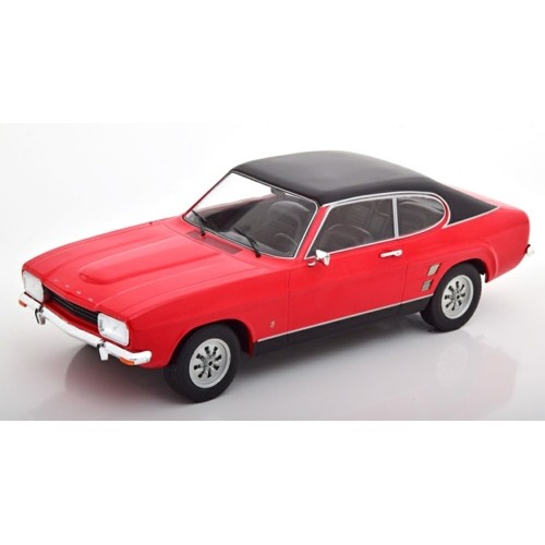 MCG18083 - 1/18 FORD CAPRI MKI 1600 GT RED AND BLACK