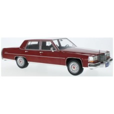 MCG18251 - 1/18 CADILLAC FLEETWOOD BROUGHAM METALLIC RED 1982